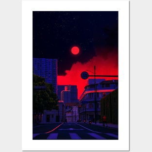 Scarlet Night Posters and Art